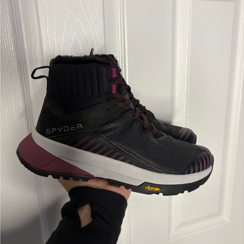 🦋Spyder Summit Fur Women's Hiking Boots, Black, 6.5